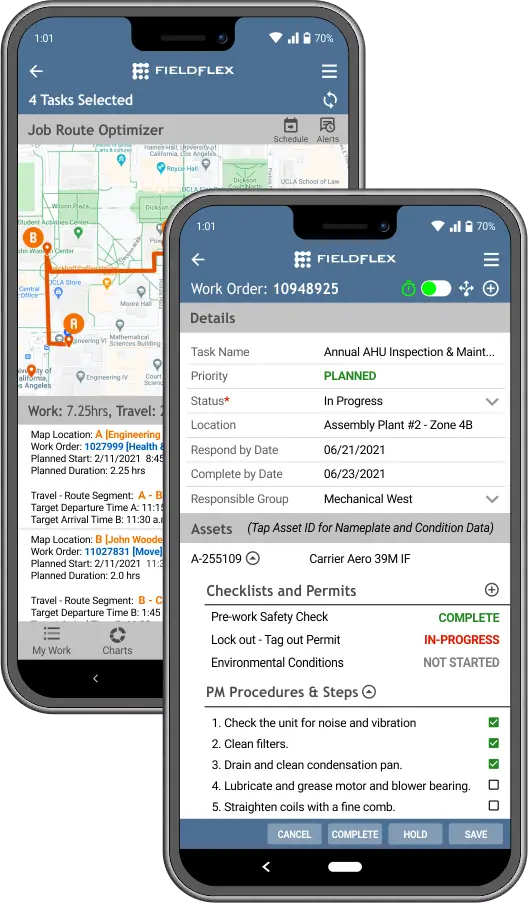 mobile maintenance app