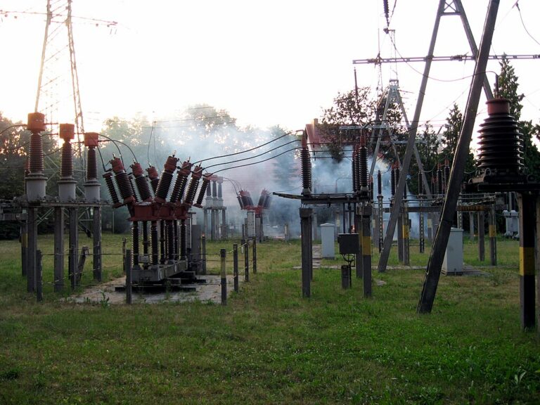 Substation Transformer Explosion